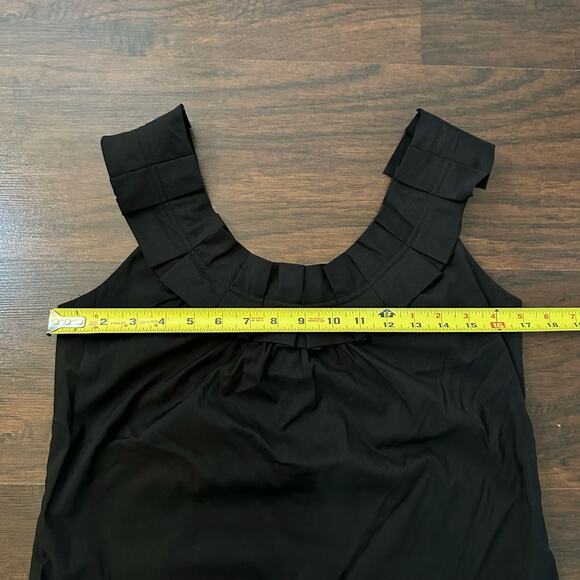 Etcetera black sleeveless tank top size 4 - Picture 9 of 10